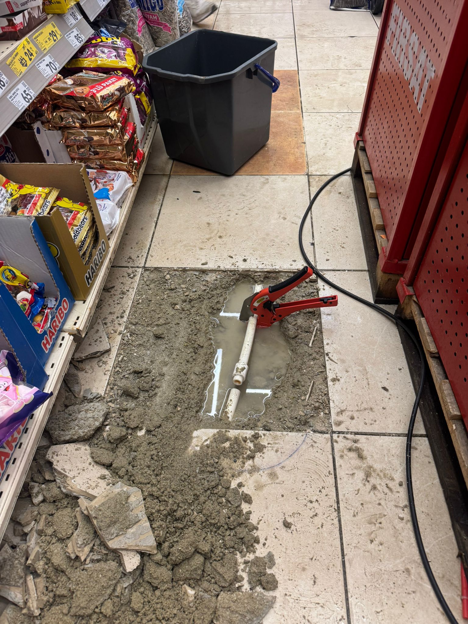 Tesisat çalışması